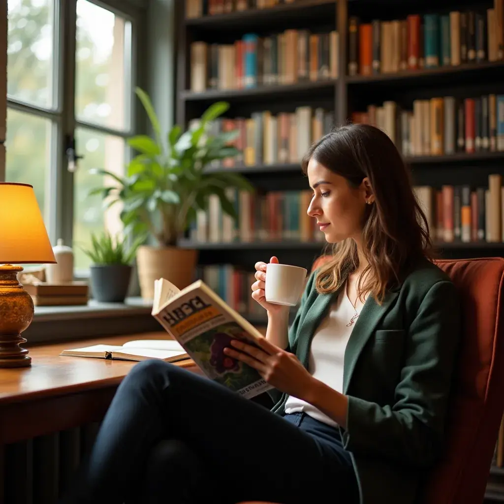 Thé aux herbes sur fond de nature, symbolisant un mode de vie sain.